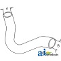 KU20623    Lower Radiator Hose---Replaces 6A320-58570